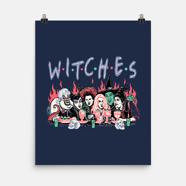 Witches Party-none matte poster-momma_gorilla