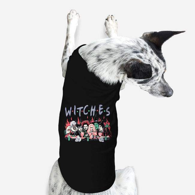 Witches Party-dog basic pet tank-momma_gorilla