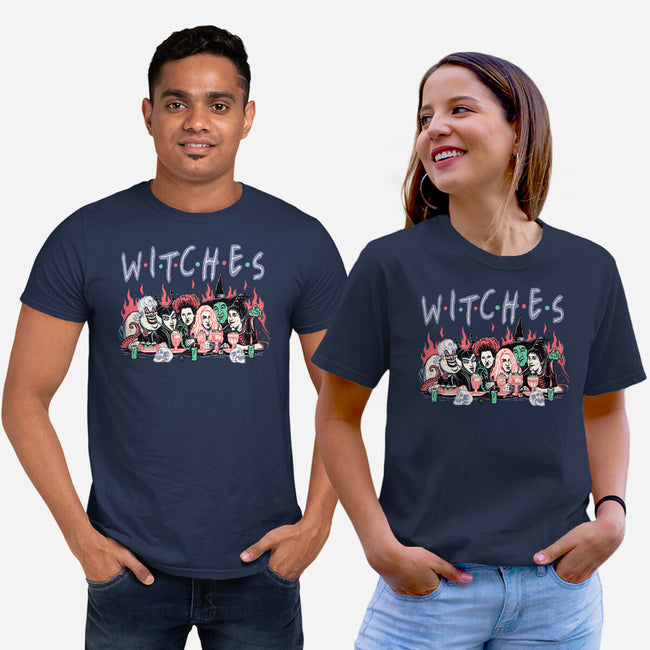 Witches Party-unisex basic tee-momma_gorilla