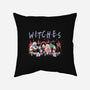 Witches Party-none removable cover w insert throw pillow-momma_gorilla