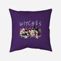 Witches Party-none removable cover w insert throw pillow-momma_gorilla