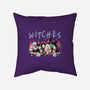 Witches Party-none removable cover throw pillow-momma_gorilla