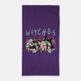 Witches Party-none beach towel-momma_gorilla