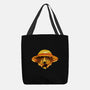 Pirate Head Landscape-none basic tote bag-dandingeroz