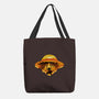 Pirate Head Landscape-none basic tote bag-dandingeroz