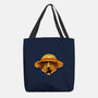 Pirate Head Landscape-none basic tote bag-dandingeroz