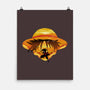 Pirate Head Landscape-none matte poster-dandingeroz