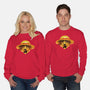 Pirate Head Landscape-unisex crew neck sweatshirt-dandingeroz