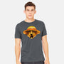 Pirate Head Landscape-mens heavyweight tee-dandingeroz