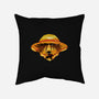 Pirate Head Landscape-none removable cover w insert throw pillow-dandingeroz
