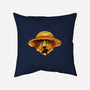 Pirate Head Landscape-none removable cover w insert throw pillow-dandingeroz