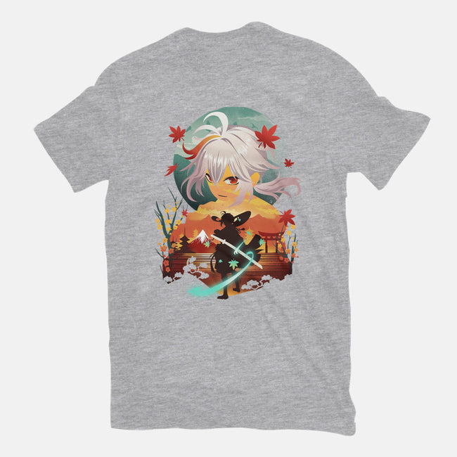 Kazuha Ukiyo E-womens fitted tee-dandingeroz