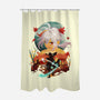 Kazuha Ukiyo E-none polyester shower curtain-dandingeroz