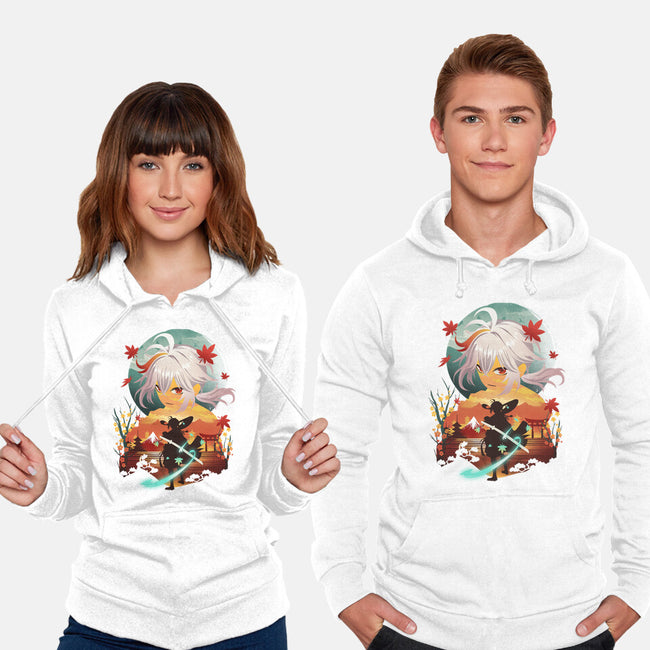 Kazuha Ukiyo E-unisex pullover sweatshirt-dandingeroz