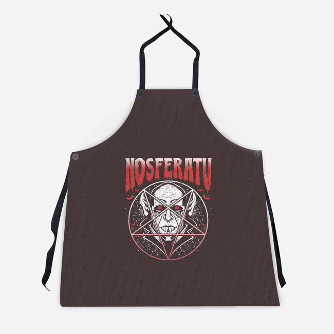 Classic Vampire Metal-unisex kitchen apron-Logozaste