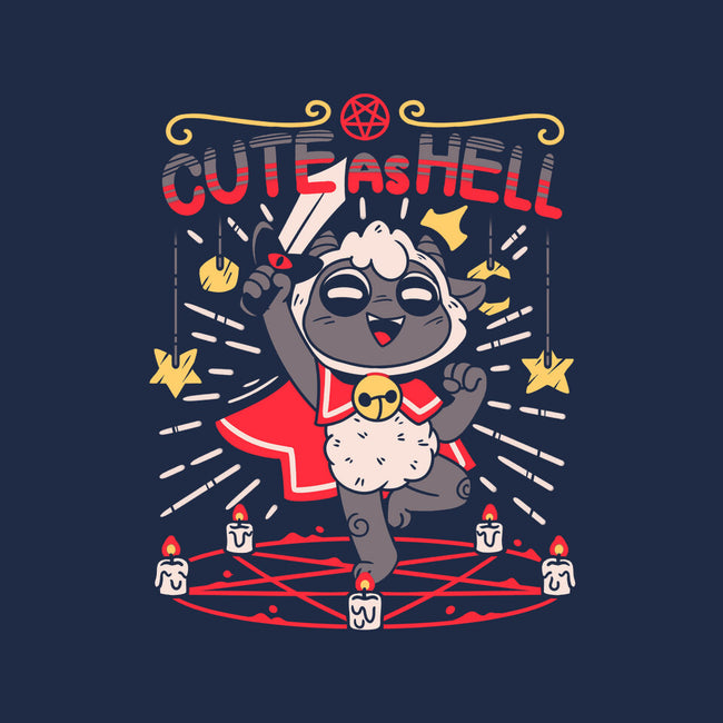 Lamb Cute As Hell-unisex basic tee-Zaia Bloom