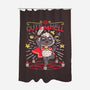 Lamb Cute As Hell-none polyester shower curtain-Zaia Bloom