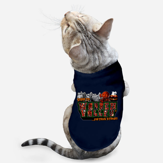 Trick Or Treat In Warren Valley-cat basic pet tank-goodidearyan