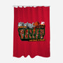 Trick Or Treat In Warren Valley-none polyester shower curtain-goodidearyan