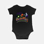 Enjoy The Horrorthon In Santa Mira-baby basic onesie-goodidearyan