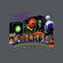 Enjoy The Horrorthon In Santa Mira-womens fitted tee-goodidearyan