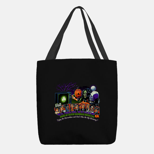 Enjoy The Horrorthon In Santa Mira-none basic tote bag-goodidearyan