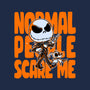 Normal Scare-none glossy sticker-estudiofitas