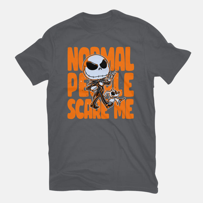 Normal Scare-womens fitted tee-estudiofitas
