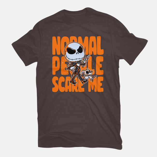 Normal Scare-womens basic tee-estudiofitas