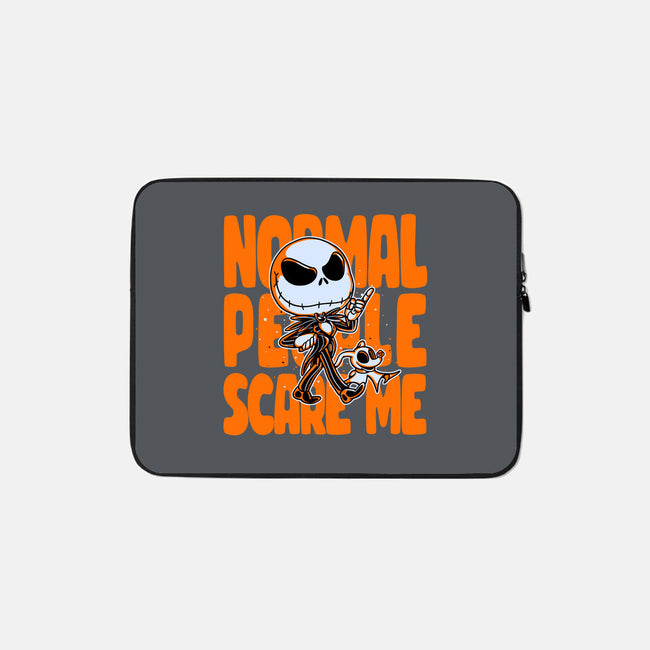 Normal Scare-none zippered laptop sleeve-estudiofitas