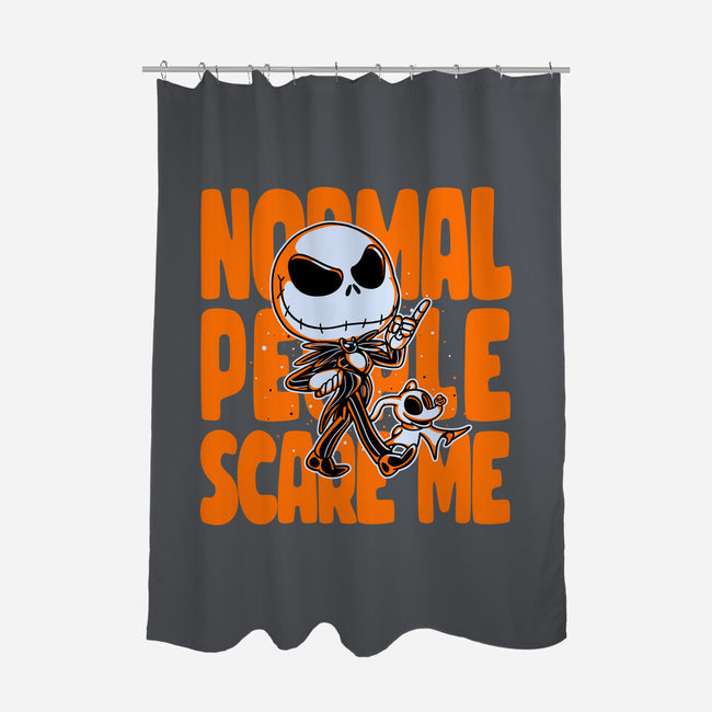 Normal Scare-none polyester shower curtain-estudiofitas