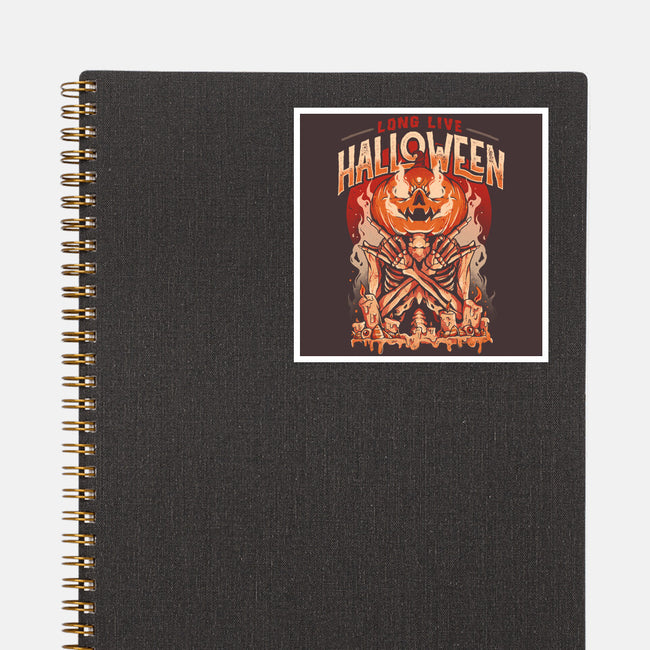 Long Live Halloween-none glossy sticker-eduely