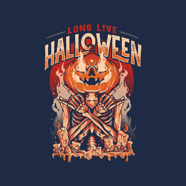 Long Live Halloween-womens fitted tee-eduely