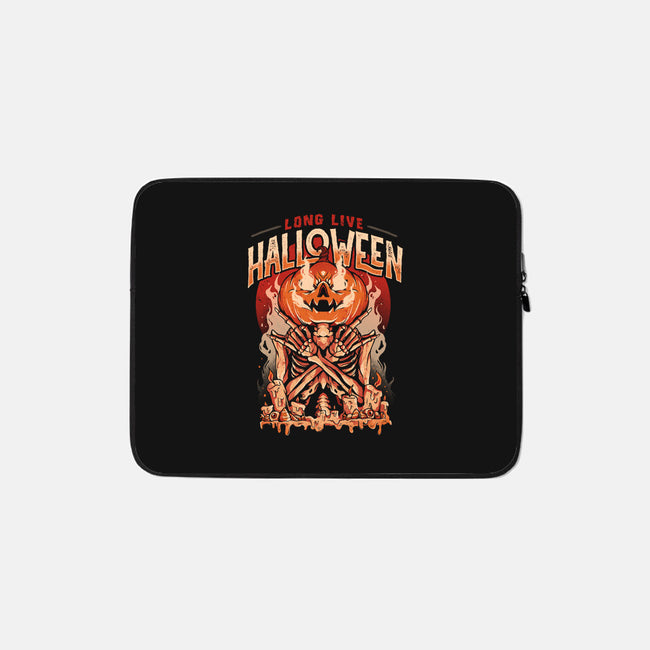Long Live Halloween-none zippered laptop sleeve-eduely