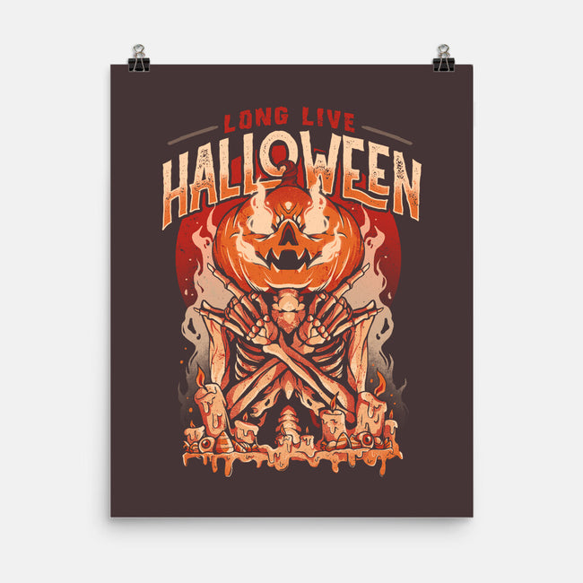 Long Live Halloween-none matte poster-eduely