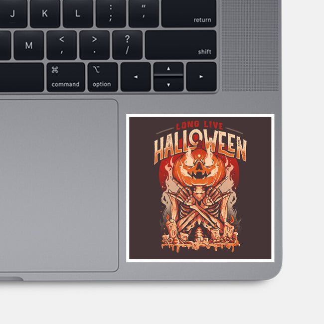 Long Live Halloween-none glossy sticker-eduely