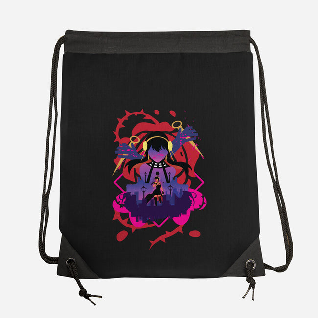 The Assassin-none drawstring bag-SwensonaDesigns