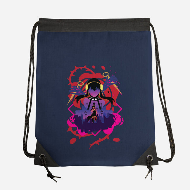 The Assassin-none drawstring bag-SwensonaDesigns