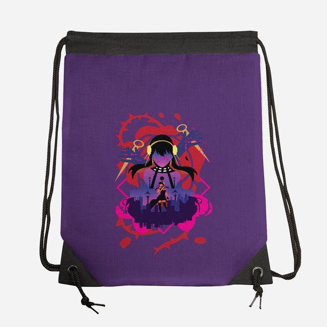 The Assassin-none drawstring bag-SwensonaDesigns