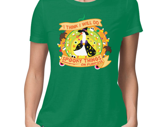 Do Spooky Things On Purpose