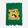 Do Spooky Things On Purpose-none polyester shower curtain-SwensonaDesigns