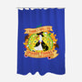 Do Spooky Things On Purpose-none polyester shower curtain-SwensonaDesigns