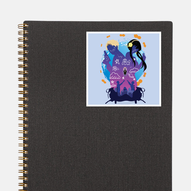 Meet The Forgers-none glossy sticker-SwensonaDesigns
