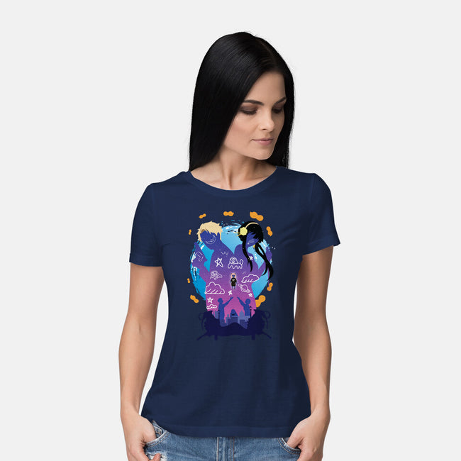 Meet The Forgers-womens basic tee-SwensonaDesigns