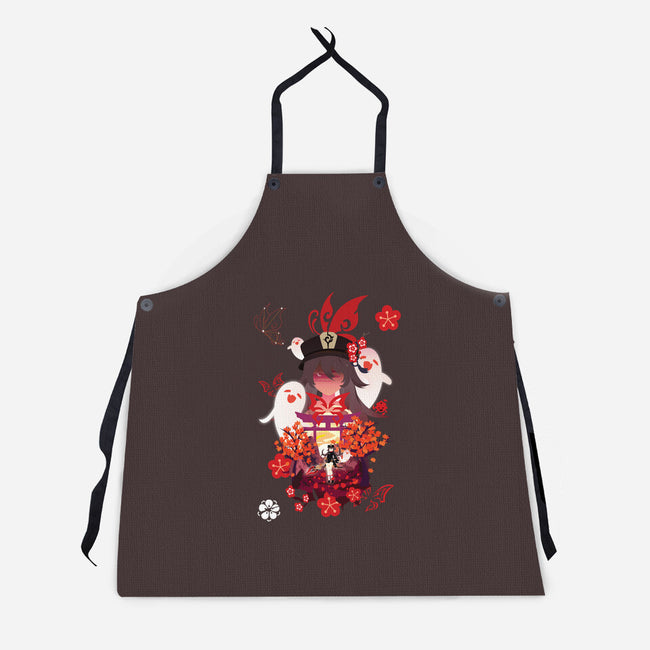 The Fun In Funeral-unisex kitchen apron-SwensonaDesigns