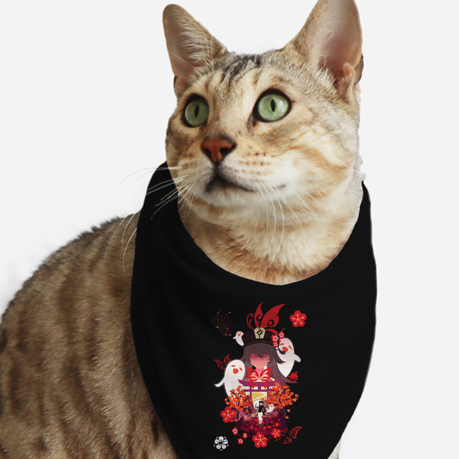 The Fun In Funeral-cat bandana pet collar-SwensonaDesigns