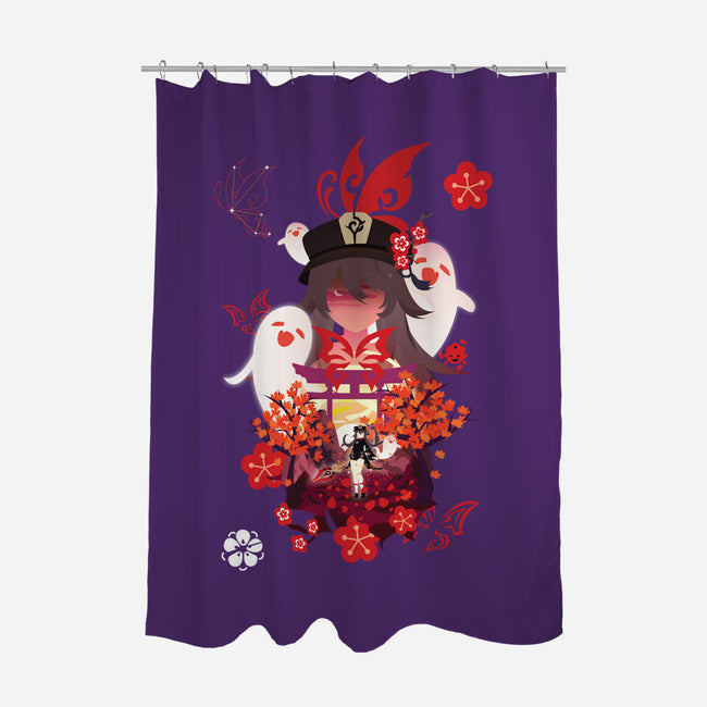 The Fun In Funeral-none polyester shower curtain-SwensonaDesigns