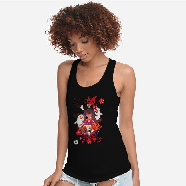 The Fun In Funeral-womens racerback tank-SwensonaDesigns