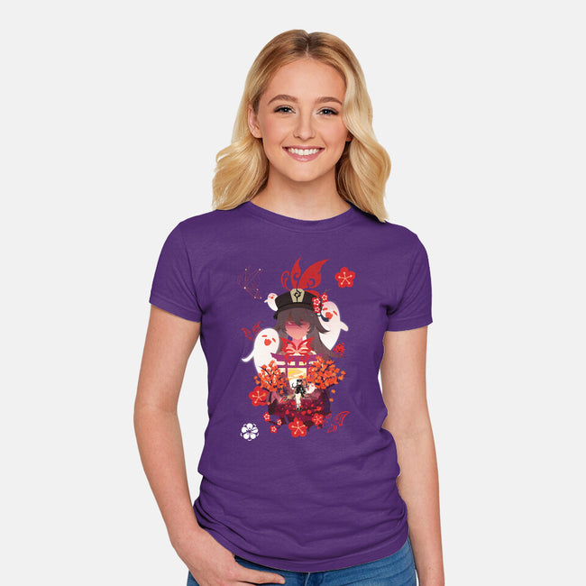 The Fun In Funeral-womens fitted tee-SwensonaDesigns