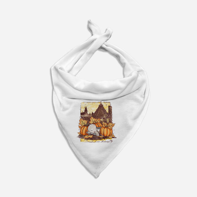 Love Autumn-cat bandana pet collar-fanfabio